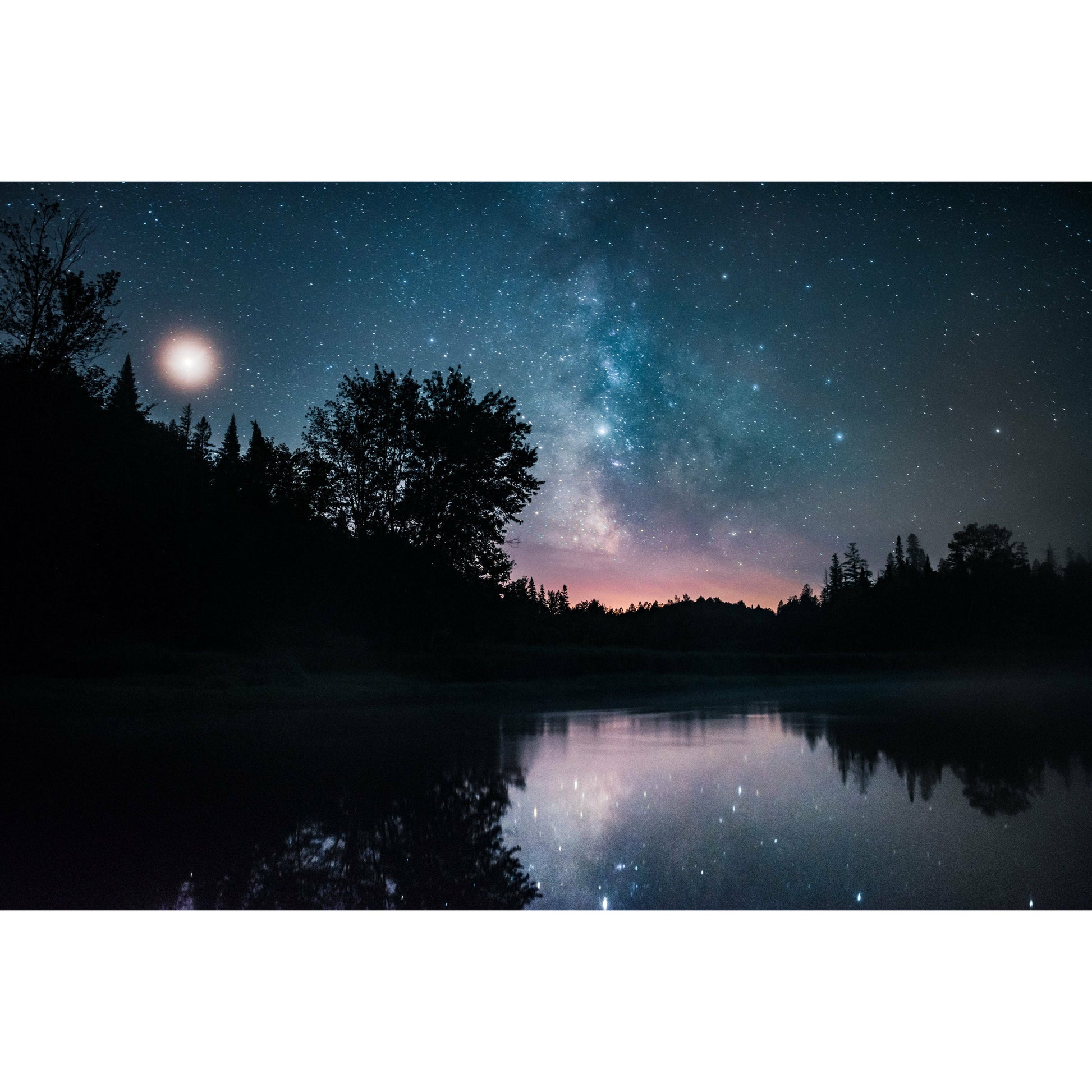 Moose Pond Milkyway - Scott Krycia Photography