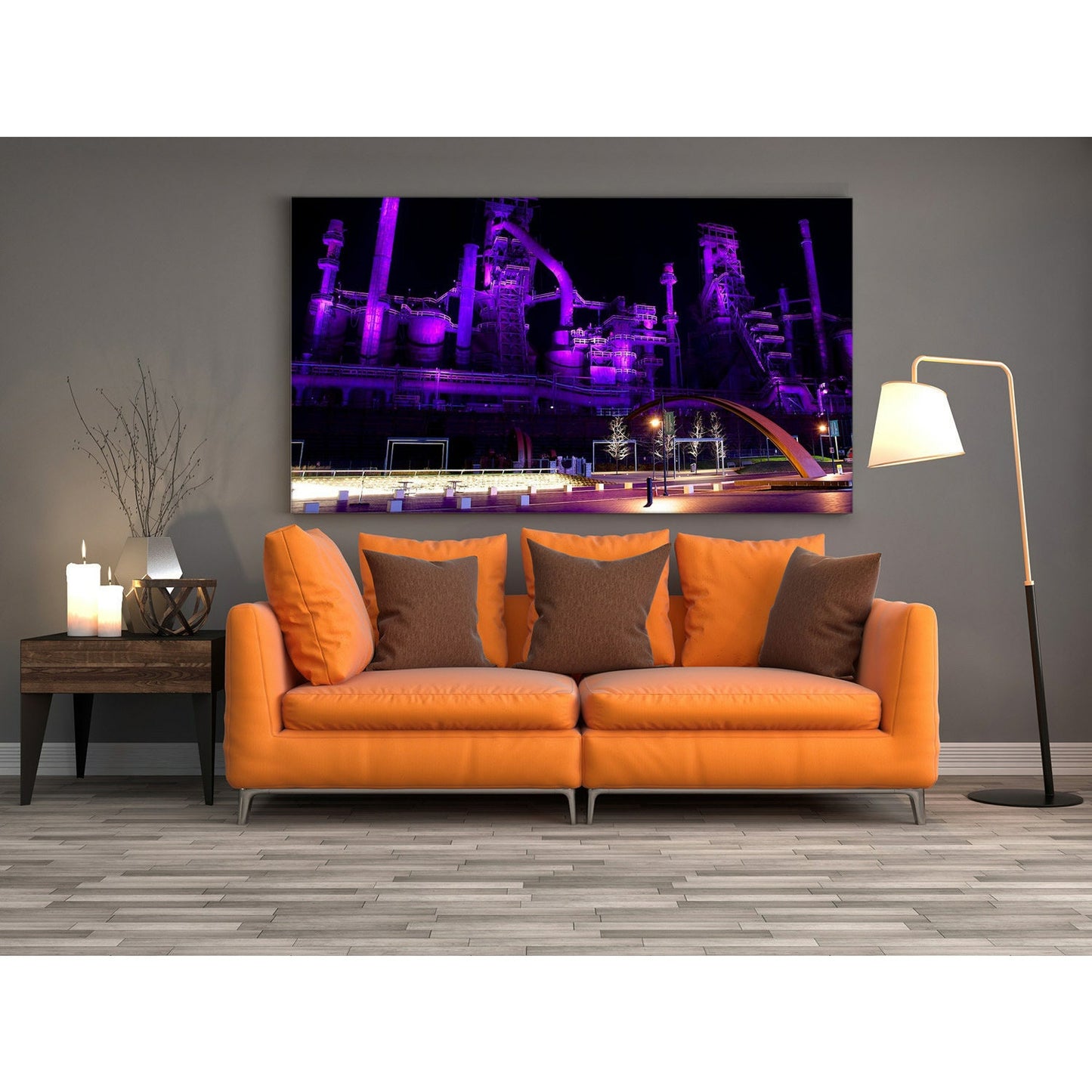 Bethlehem Steel at Night #2 - Scott Krycia Photography