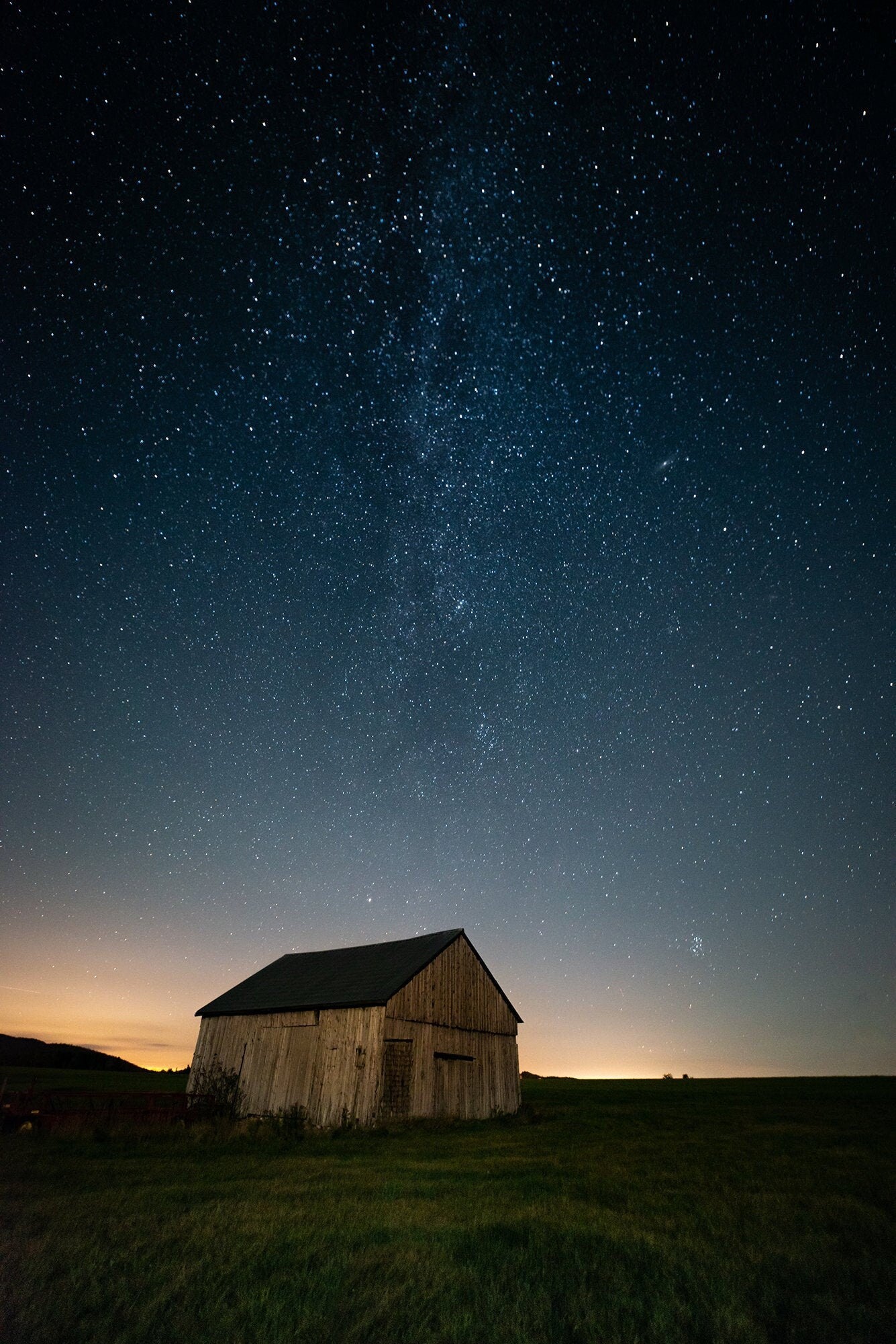 Milky Way and Barn - Adirondacks, NY
