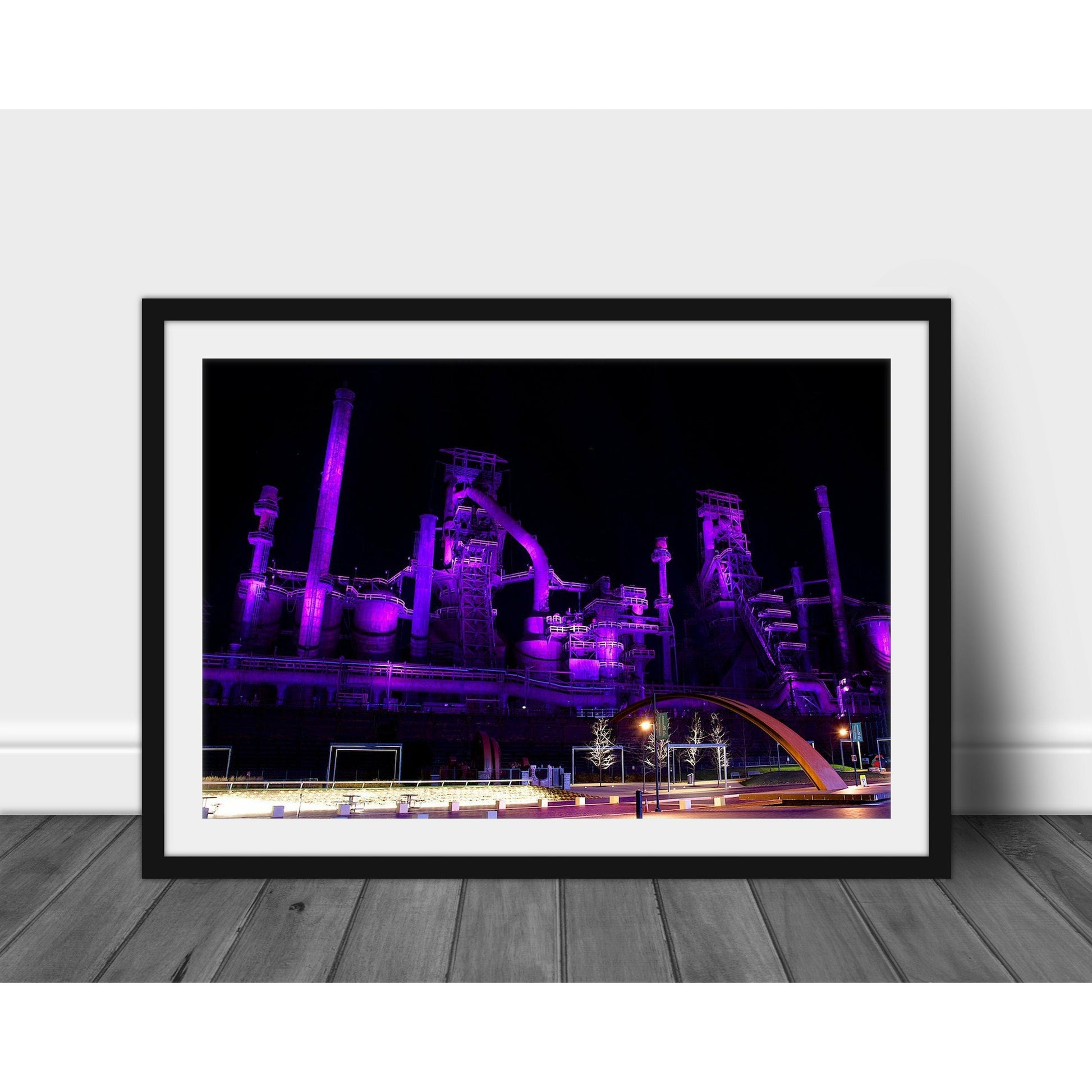 Bethlehem Steel at Night #2 - Scott Krycia Photography