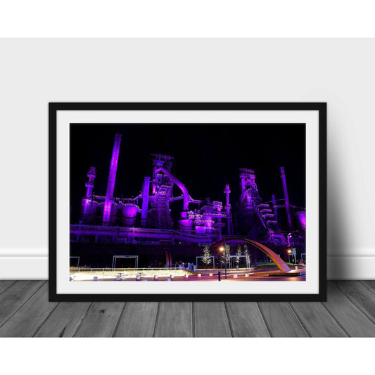 Bethlehem Steel at Night #2 - Scott Krycia Photography