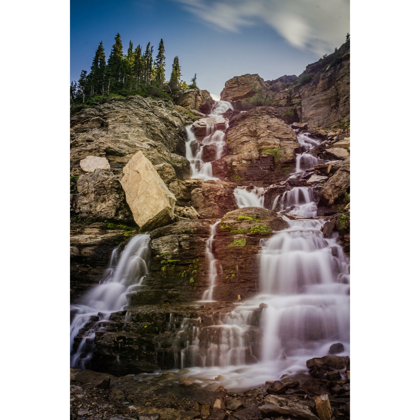 Logans Pass Falls - Scott Krycia Photography