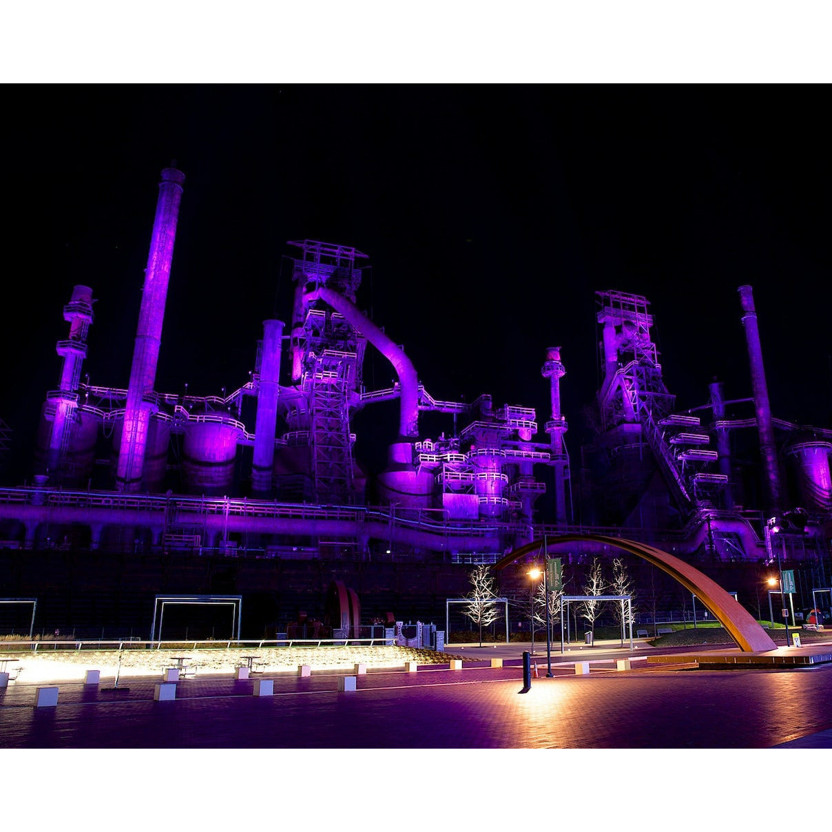 Bethlehem Steel at Night #2 - Scott Krycia Photography