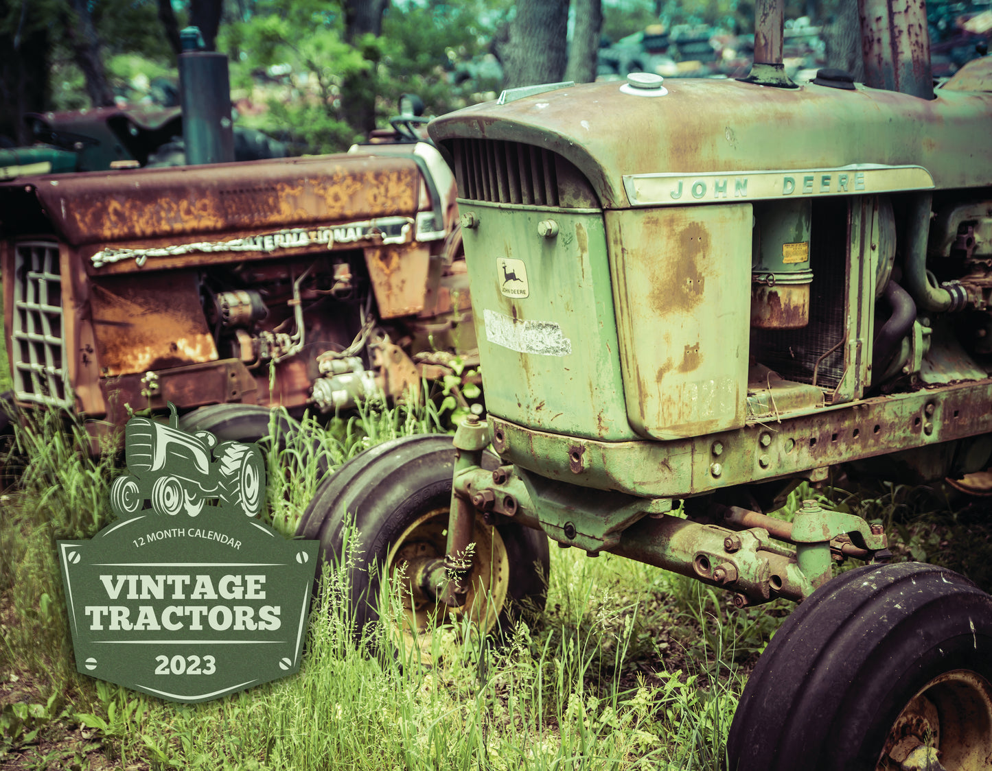 2024 Vintage Tractor 12 Month Calendar