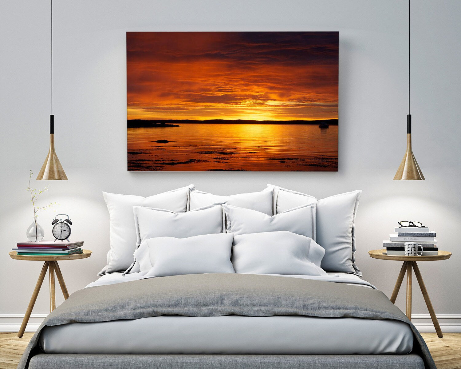 Hulls Cove Sunrise #2, Mount Desert Island, Bar Harbor Photography, Maine Prints, Sunrise Print, Ocean Scenes, Sunset Art, Nature Wall Art