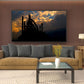 Bethlehem Steel Silhouette Pictures: Night Sky Backdrop for Loft Wall Art & Garage Decor - Bethlehem PA, Industrial Factory Art