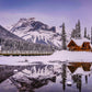 Emerald Lake in Yolo, Canada - Landscape Photography, Banff National Park, Color Print, Blue Hour