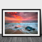 Red Sea - Asbury Park, NJ - Nature Art Prints, Ocean Photography, Sea, Beach Print