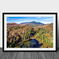 Fall Color, Adirondacks, Whiteface Mountain, Aerial Photography, Nature Photography Prints, Adventure Print, Landscape Wall Art