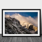 Moody Mountain in Banff, Canada - Landscape Photography, Moraine Lake, Banff National Park, Color Print