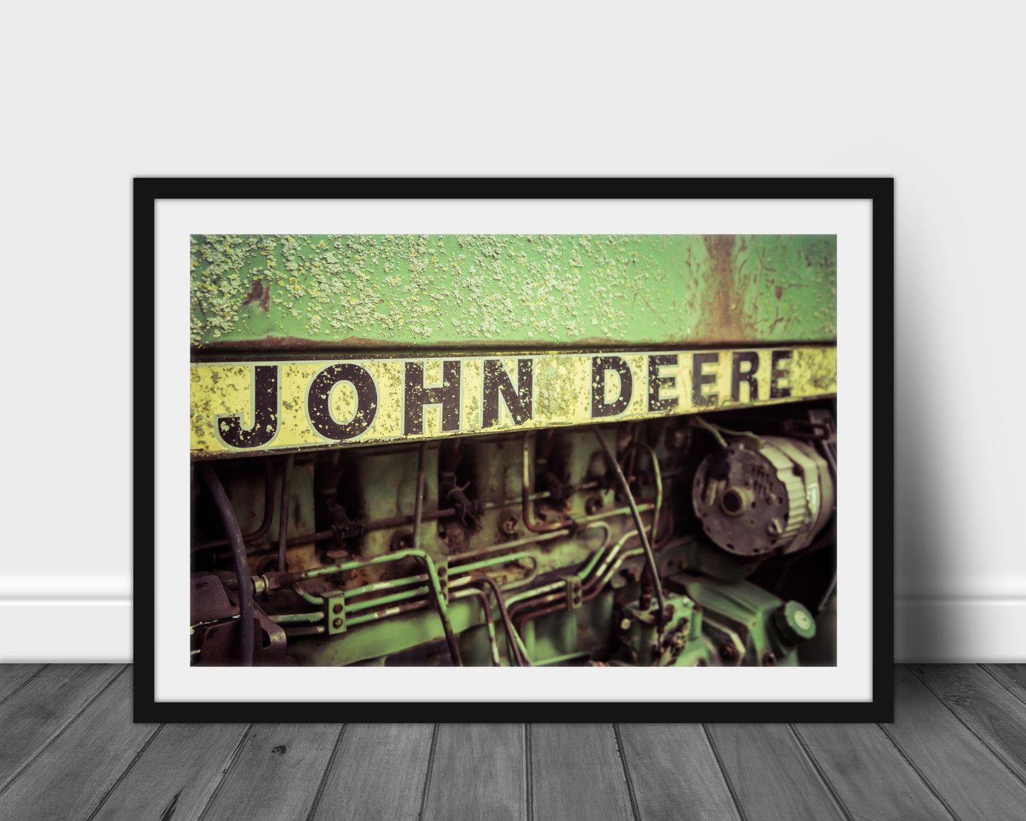 John Deere Tractor - Tractor Photography, Americana Photography, Farmhouse Photography, Metal Wall Art, Office Wall Art