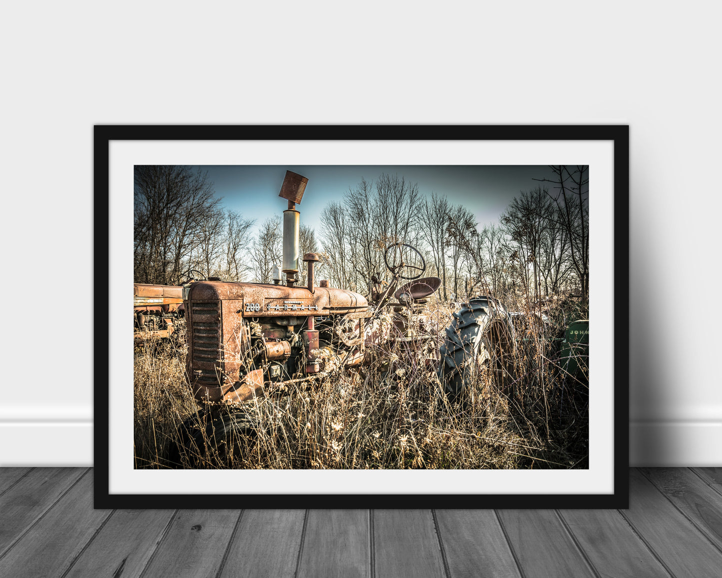 Farmall Tractor Photograph - Tractor Photography, Americana Photography, Farmhouse Photography, Metal Wall Art, Office Wall Art