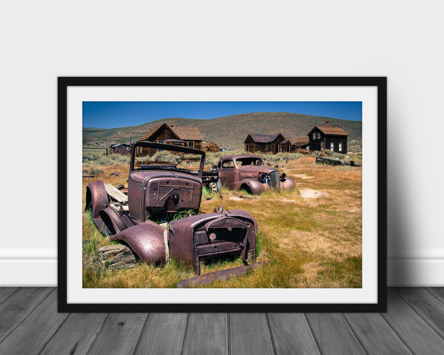 Ghosts of Bodie, Bodie California, Ghost Town Photo, Prairie View, Antique Truck, Abandoned Town, Farmhouse Wall Art, Country Home Decor, CA