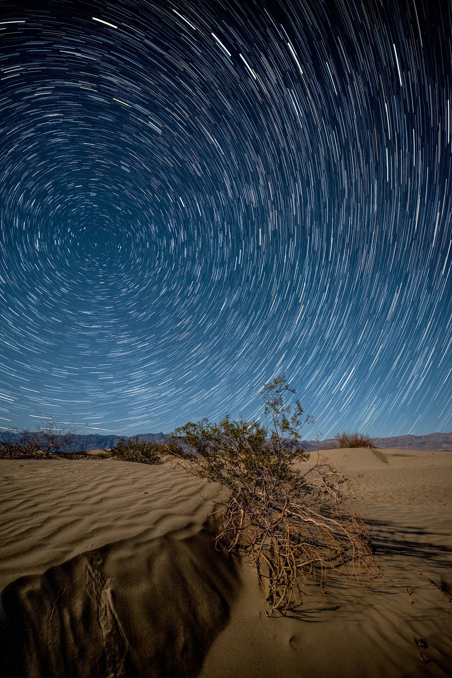 Death Valley, CA - Star Trails, Night, Milky Way, Nature Photography Prints, Landscape Wall Art