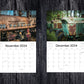 Vintage Tractors 2024 - 12 Month Wall Calendar